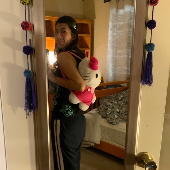 Y2k Gyaru Hello Kitty Plush Backpack - Picture 5 of 6